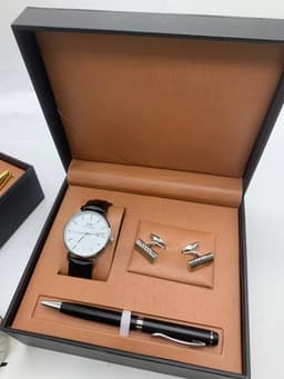 Affordable DW Watch, Cufflinks and Pen Combo