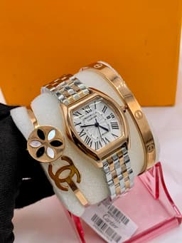 Affordable Female Cartier Watch set