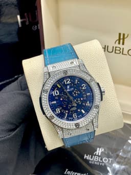 High Quality Luxury Blue Strap Hublot