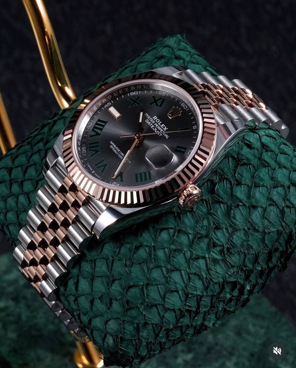 High Quality Luxury Silver & Gold Rolex