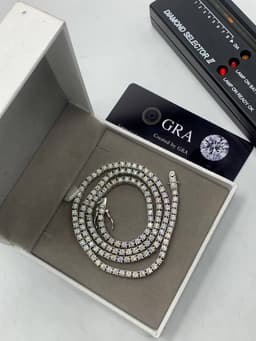 VVS Moissanite Diamond Gorilla π¦ Pendant with Tennis Neck Chain π